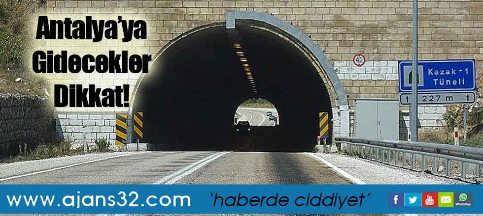 Antalya’ya Gidecekler Dikkat!