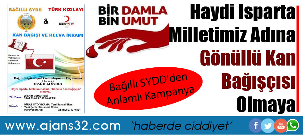 Bağıllı SYDD'den Anlamlı Kampanya