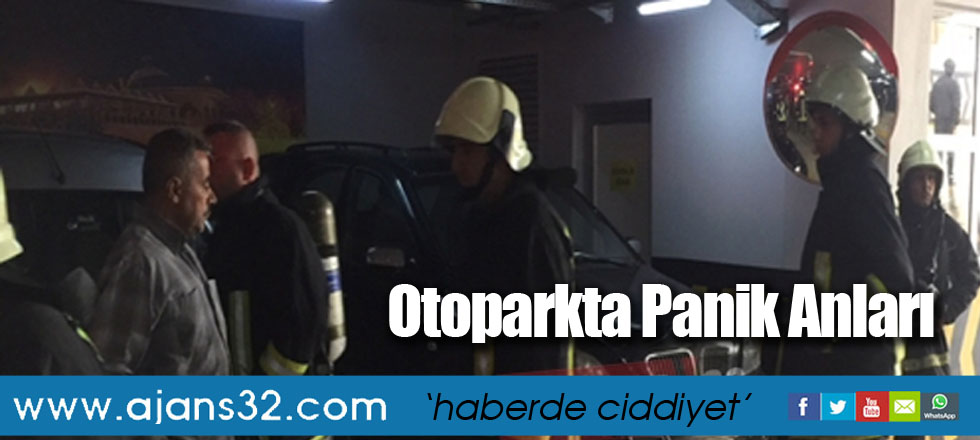 Otoparkta Panik Anları