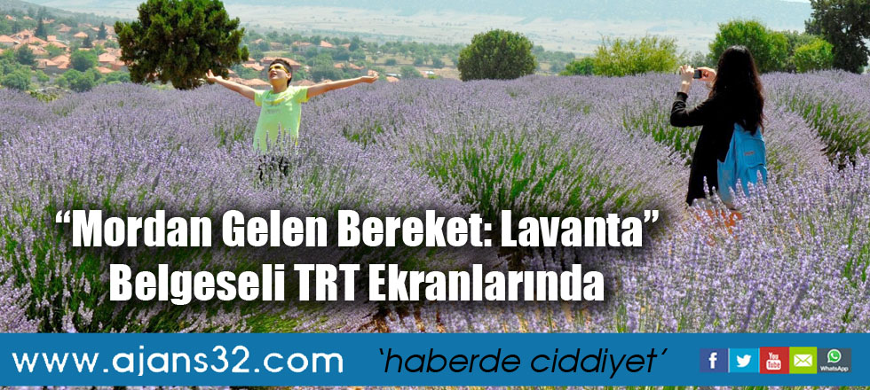 “Mordan Gelen Bereket: Lavanta” Belgeseli TRT Ekranlarında