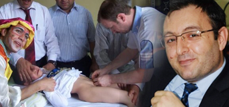 Meclis Başkanı Sünnetede El Attı