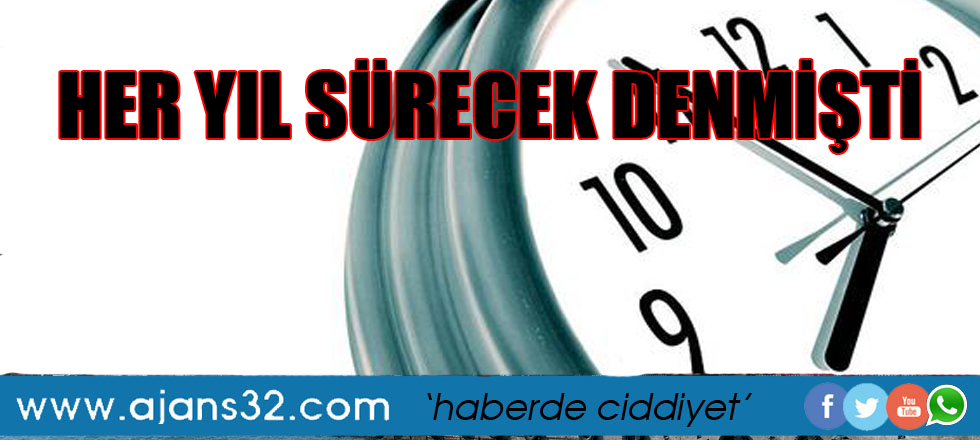 Eskiye Dönüş! 2018'de Saatler, 1 Saat Geri Alınacak