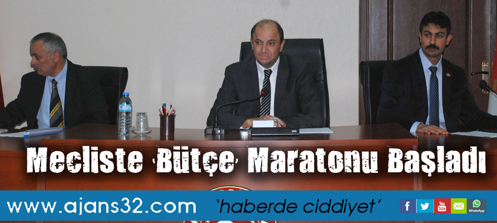 Mecliste ‘Bütçe’ Maratonu Başladı