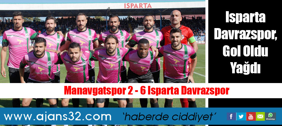 Isparta Davrazspor Gol Oldu Yağdı