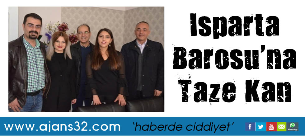 Isparta Barosu'na Taze Kan