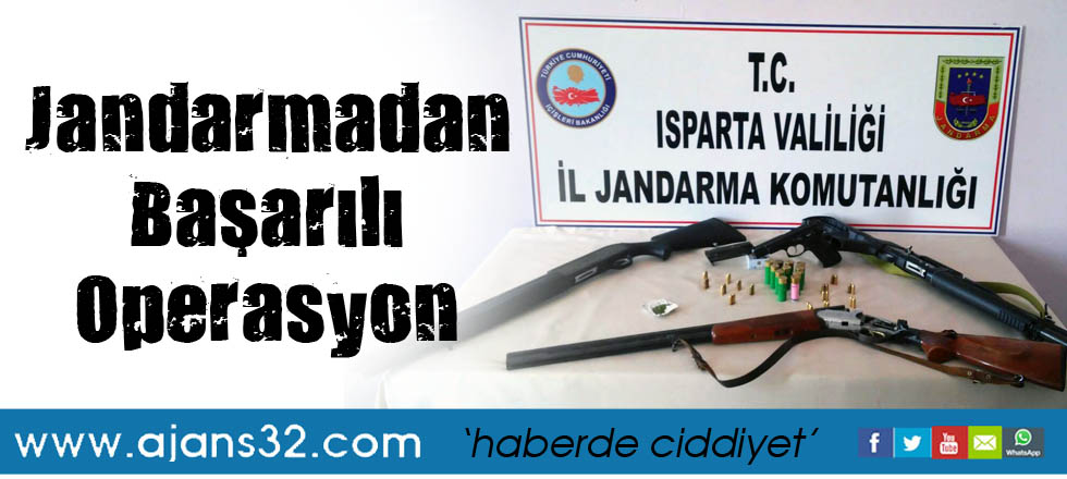 Jandarmadan Başarılı Operasyon