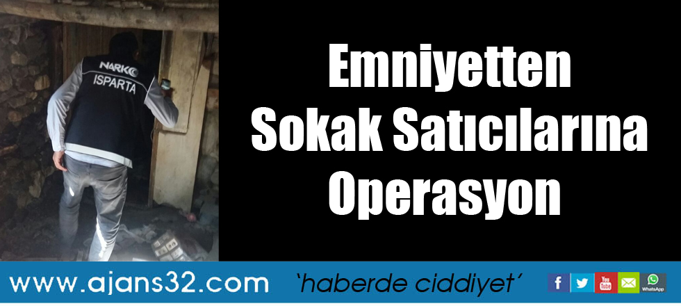 Emniyetten Sokak Satıcılarına Operasyon