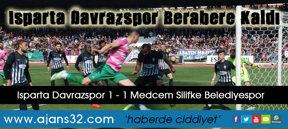 Isparta Davrazspor Berabere Kaldı