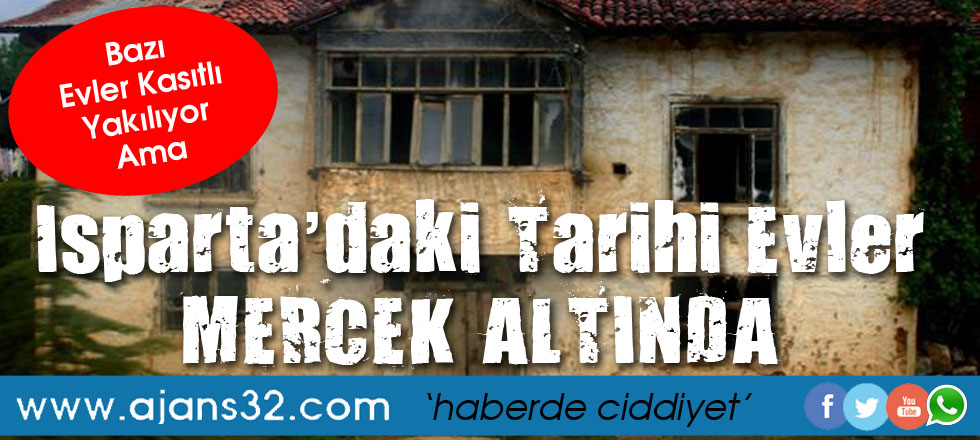 Tarihi Evler Mercek Altında!