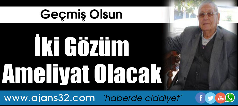 Duayen Gazeteci Hilmi Özdemir Ameliyat Olacak