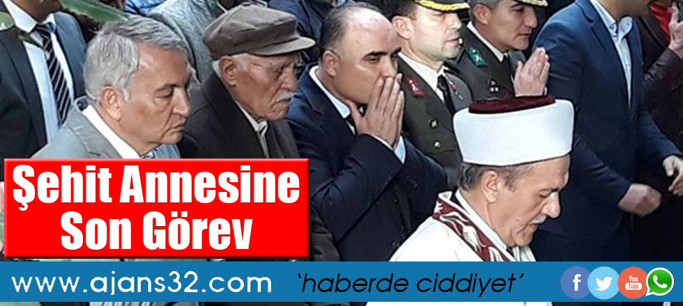 Şehit Annesine Son Görev