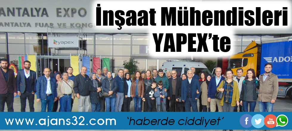 İnşaat Mühendisleri YAPEX'te