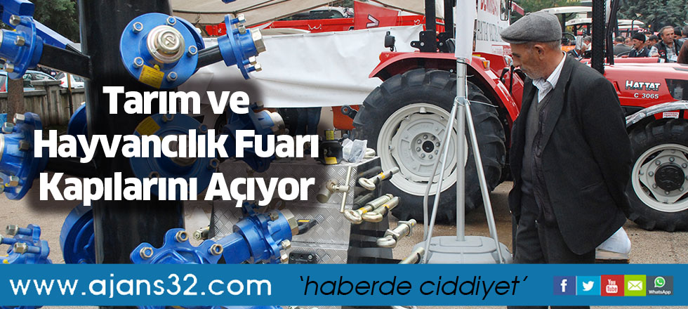 Tarım ve Hayvancılık Fuarı Kapılarını Açıyor