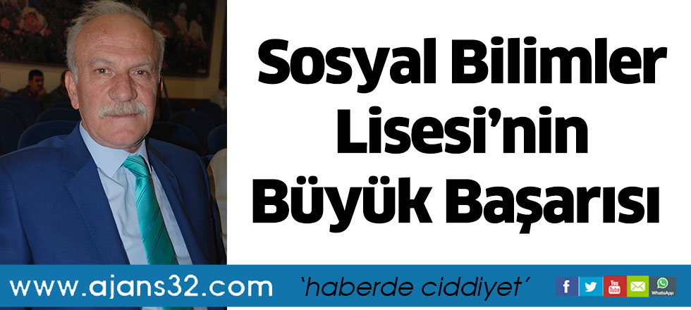 Sosyal Bilimler Lisesi’nin Büyük Başarısı