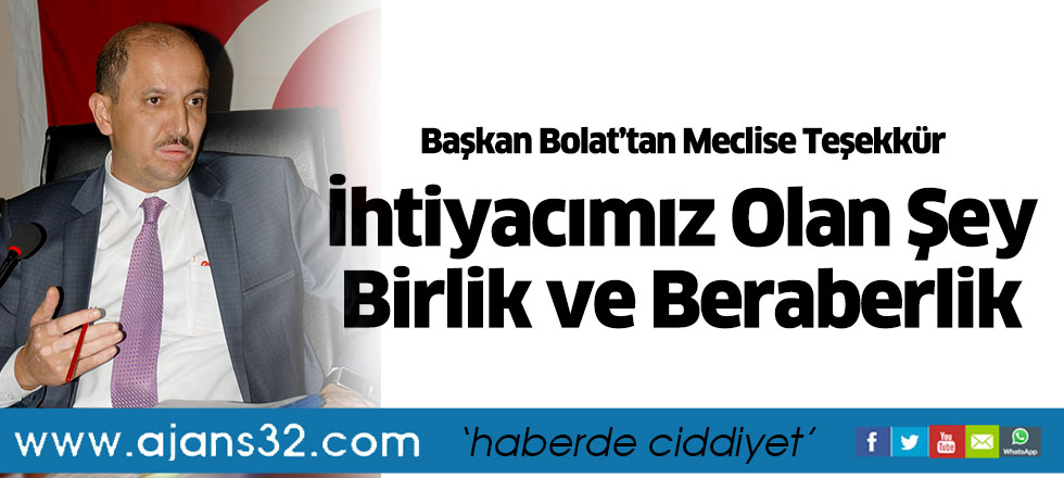 İhtiyacımız Olan Şey Birlik ve Beraberlik