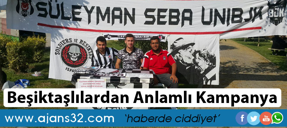 Beşiktaşlılardan Anlamlı Kampanya