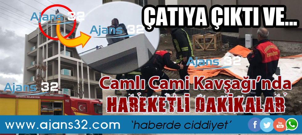 Camlı Cami Kavşağı'nda Hareketli Dakikalar