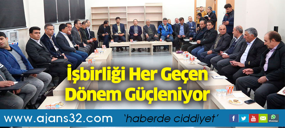 İşbirliği Her Geçen Dönem Güçleniyor