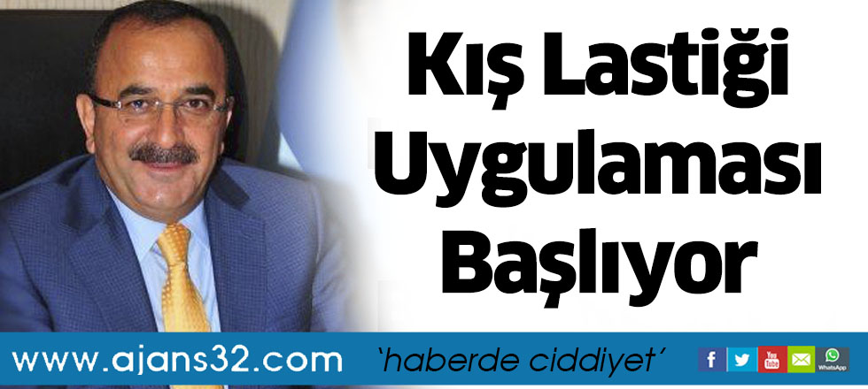 Zorunlu Kış Lastiği Uygulaması Başlıyor