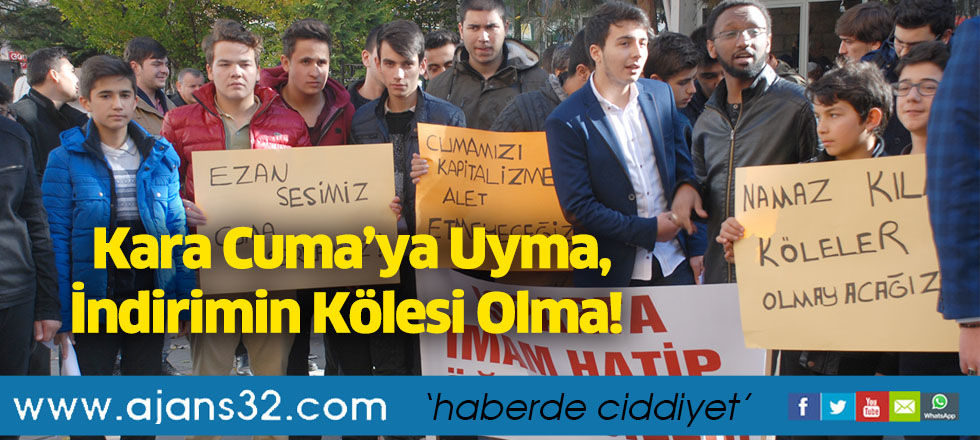 Kara Cuma’ya Uyma, İndirimin Kölesi Olma!