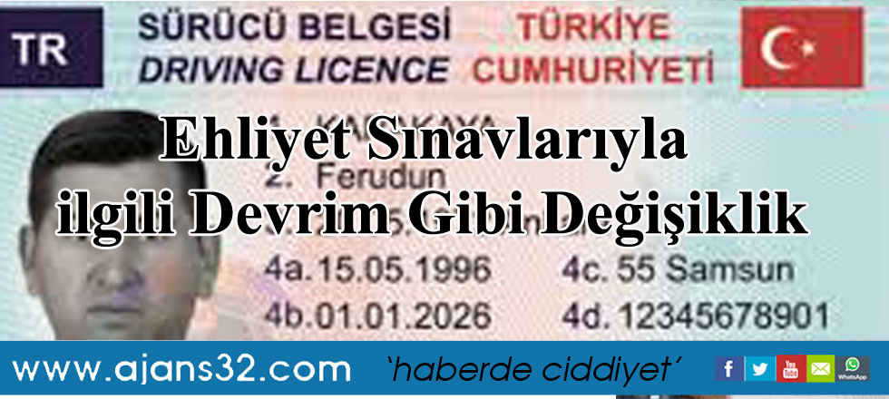 Ehliyet sınavlarıyla ilgili devrim gibi değişiklik