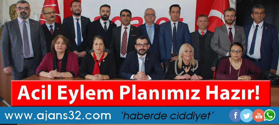 Acil Eylem Planımız Hazır!