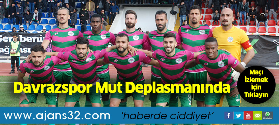 Davrazspor Mut Deplasmanında