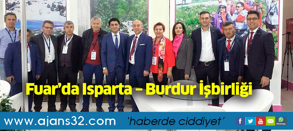 Fuar’da Isparta – Burdur İşbirliği