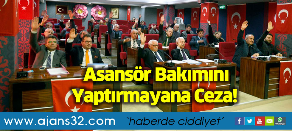 Asansör Bakımını Yaptırmayana Ceza!