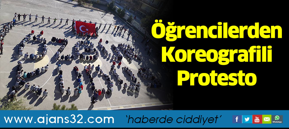 Öğrencilerden Koreografili Protesto