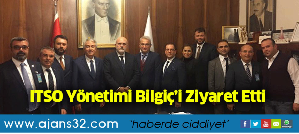 ITSO Yönetimi Bilgiç’i ziyaret etti