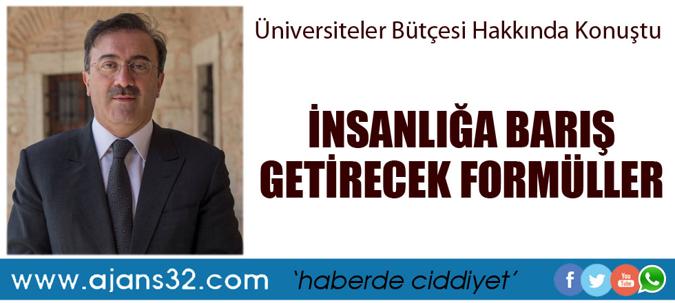 İnsanlığa Barış Getirecek Formüller