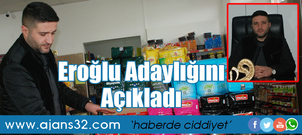 Eroğlu Adaylığını Açıkladı