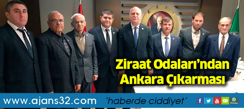 Ziraat Odaları’ndan Ankara Çıkarması