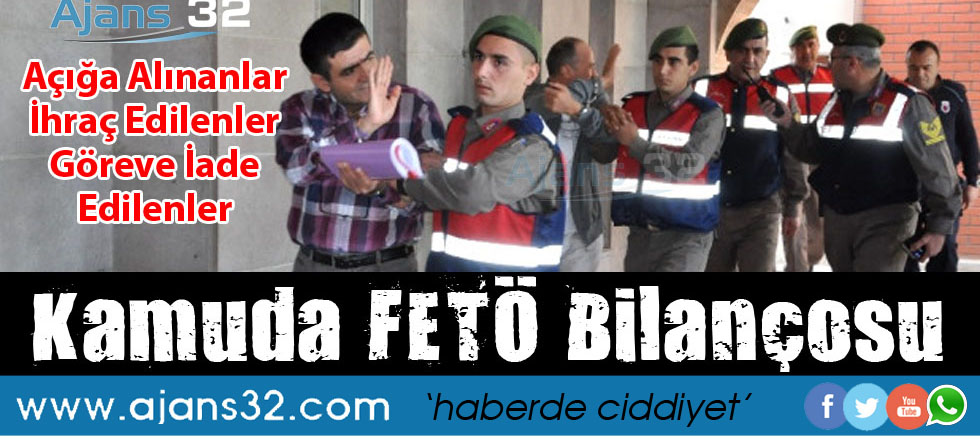 İşte Kamuda FETÖ Bilançosu