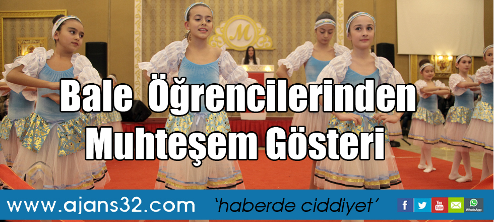 Bale Öğrencilerden Muhteşem Gösteri