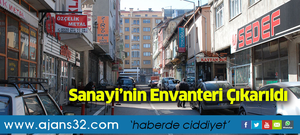 Sanayi’nin Envanteri Çıkarıldı