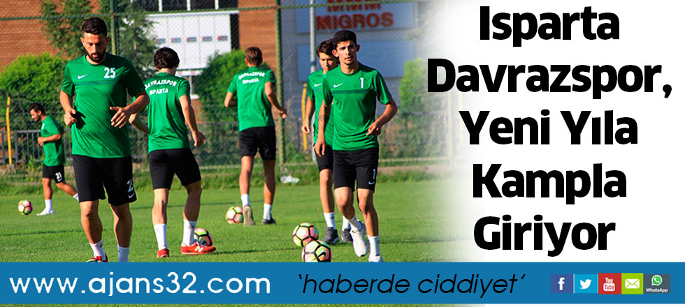 Isparta Davrazspor, Yeni Yıla Kampla Giriyor