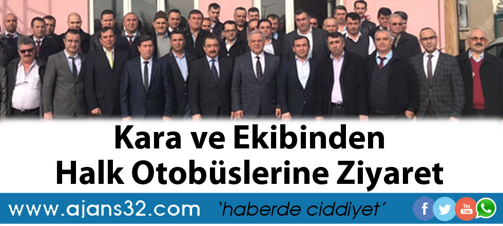 Kara ve Ekibinden Halk Otobüslerine Ziyaret