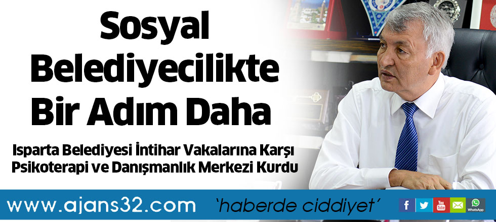 Sosyal Belediyecilikte Bir Adım Daha