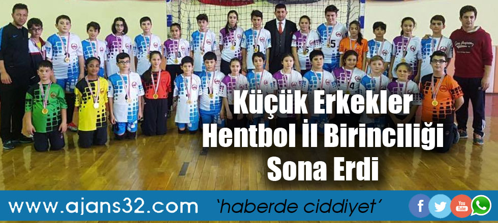 Küçük Erkekler Hentbol İl Birinciliği Sona Erdi