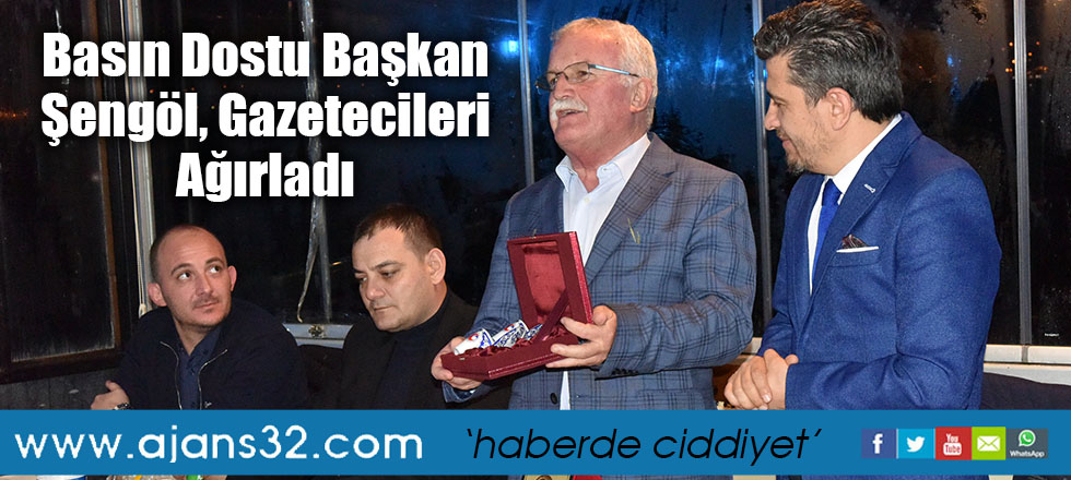 Basın Dostu Başkan Şengöl, Gazetecileri Ağırladı
