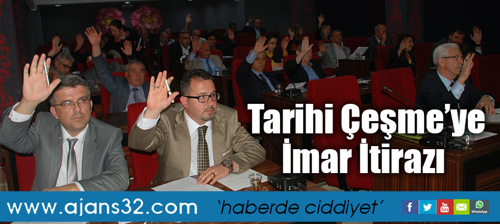 Tarihi Çeşme’ye İmar İtirazı