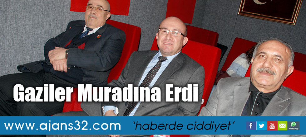 Gaziler Muradına Erdi