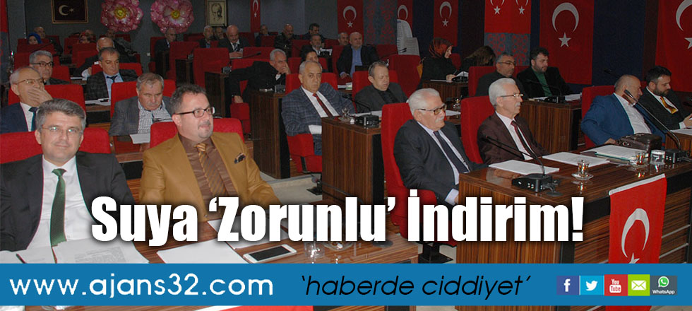 Suya ‘Zorunlu’ İndirim!