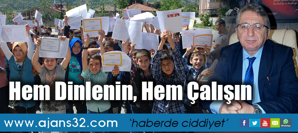 Hem Dinlenin, Hem Çalışın