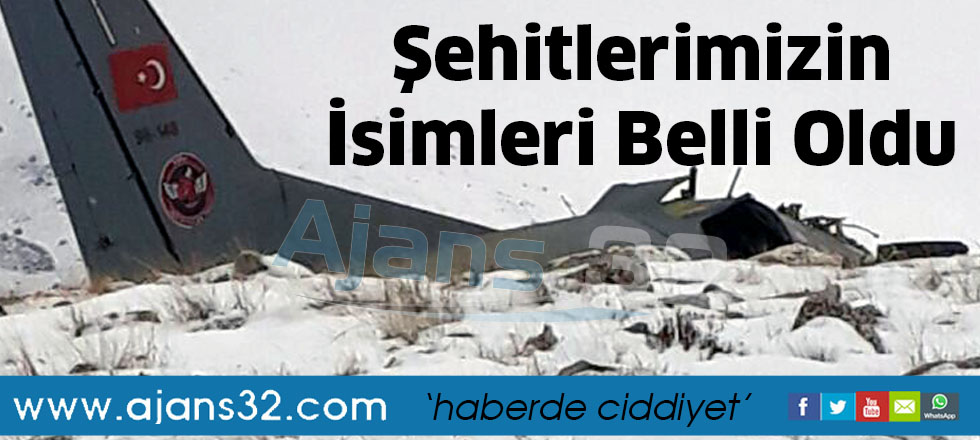 Şehitlerimizin İsimleri Belli Oldu
