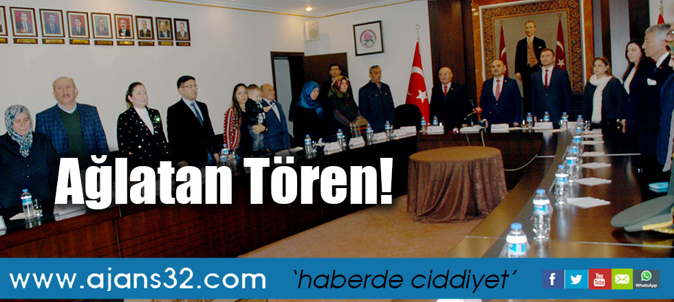 Ağlatan Tören!