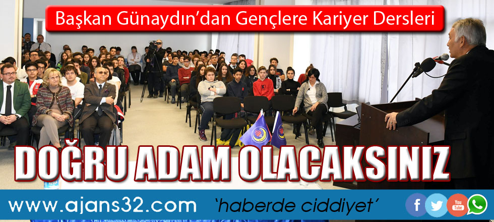 Başkan Günaydın’dan Gençlere Kariyer Dersleri
