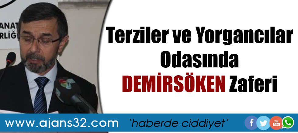 Terziler ve Yorgancılar Odası'nda Demirsöken Zaferi